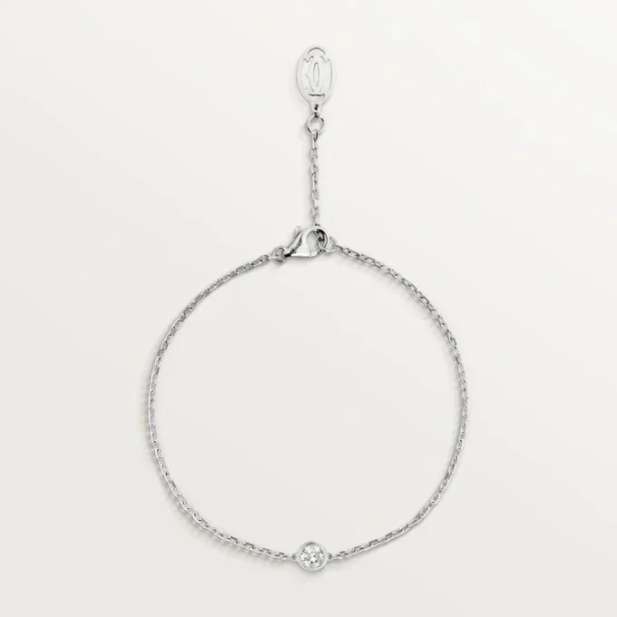 Diamants Legers-armband, Sm – Vitguld, Diamant – Cartier Diamants Legers-armband, Sm – Vitguld, Diamant – Cartier
