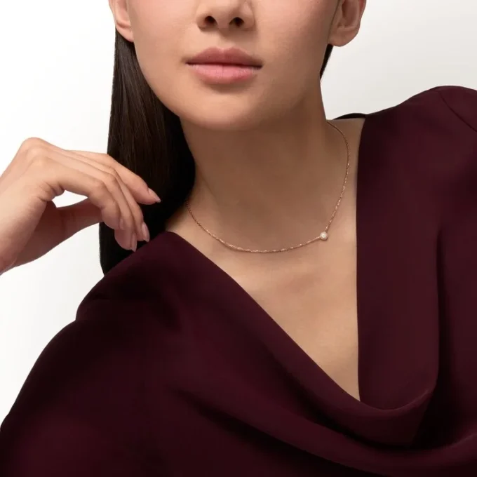 Diamants Legers halsband, Lm – rosa guld, diamant – Cartier Diamants Legers halsband, Lm – rosa guld, diamant – Cartier