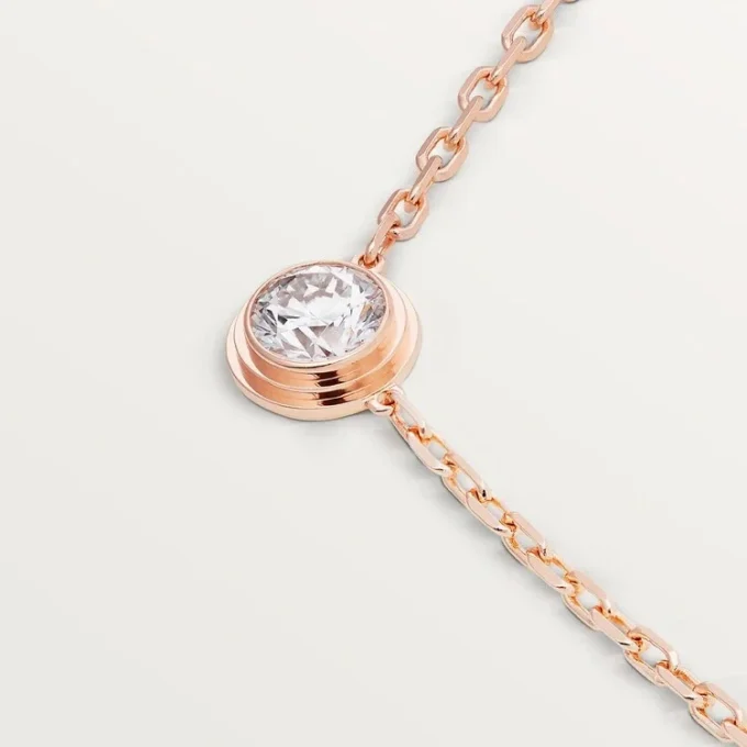 Diamants Legers halsband, Lm – rosa guld, diamant – Cartier Diamants Legers halsband, Lm – rosa guld, diamant – Cartier