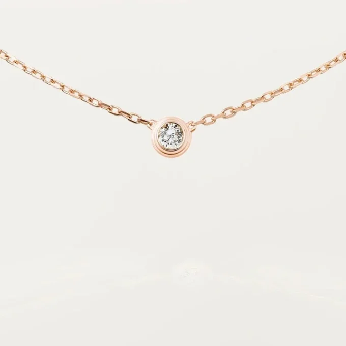 Diamants Legers halsband, Lm – rosa guld, diamant – Cartier Diamants Legers halsband, Lm – rosa guld, diamant – Cartier