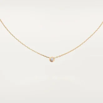 Diamants Legers halsband, Sm – Gult guld, Diamant – Cartier