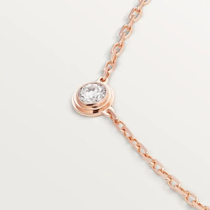Diamants Legers halsband, Sm – Roséguld, Diamant – Cartier Diamants Legers halsband, Sm – Roséguld, Diamant – Cartier