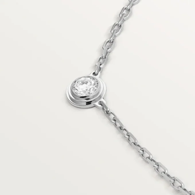 Diamants Legers halsband, Sm – Vitguld, Diamant – Cartier Diamants Legers halsband, Sm – Vitguld, Diamant – Cartier