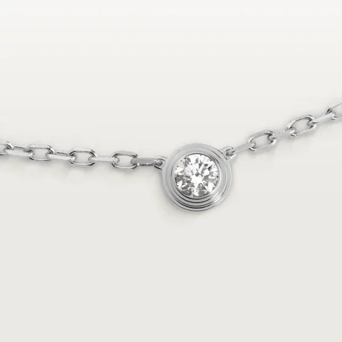 Diamants Legers halsband, Sm – Vitguld, Diamant – Cartier Diamants Legers halsband, Sm – Vitguld, Diamant – Cartier