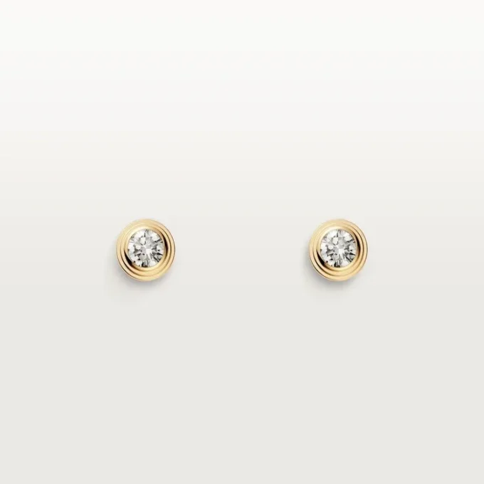 Diamants Legers örhängen – gult guld, diamanter – Cartier Diamants Legers örhängen – gult guld, diamanter – Cartier