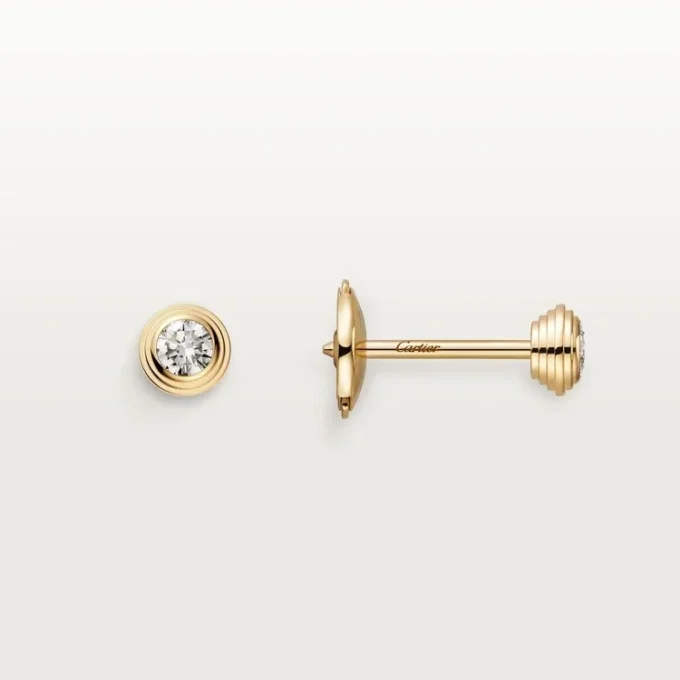 Diamants Legers örhängen – gult guld, diamanter – Cartier Diamants Legers örhängen – gult guld, diamanter – Cartier