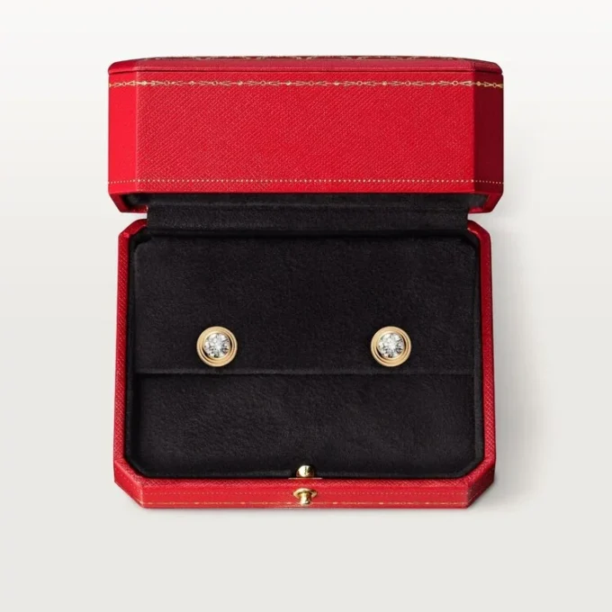 Diamants Legers örhängen – gult guld, diamanter – Cartier Diamants Legers örhängen – gult guld, diamanter – Cartier