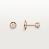 Diamants Legers örhängen, mm – rosa guld, diamanter – Cartier Diamants Legers örhängen, mm – rosa guld, diamanter – Cartier