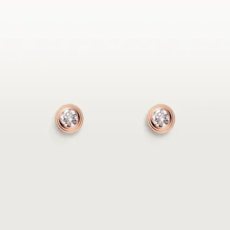 Diamants Legers örhängen – Roséguld, diamanter – Cartier