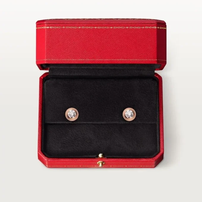 Diamants Legers örhängen – Roséguld, diamanter – Cartier Diamants Legers örhängen – Roséguld, diamanter – Cartier