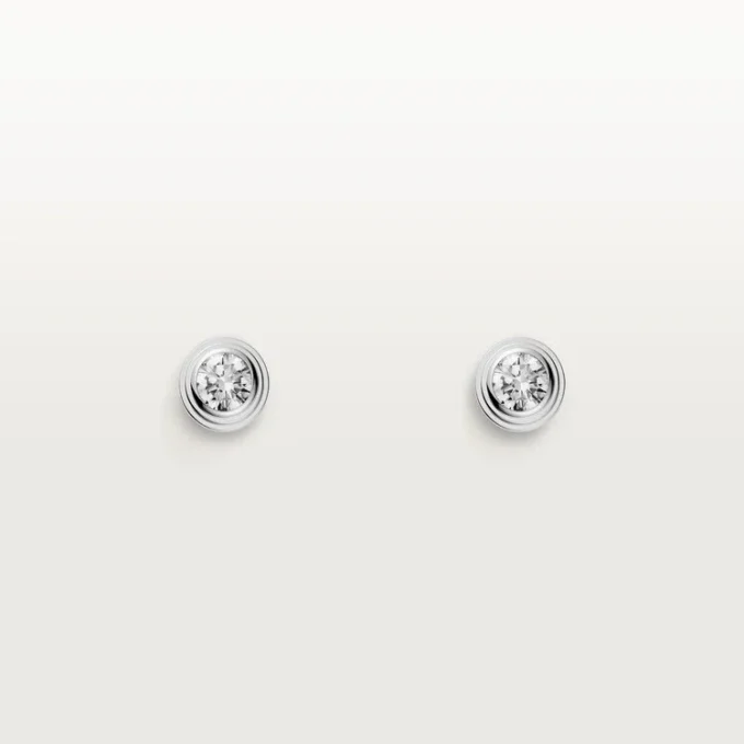 Diamants Legers örhängen – vitguld, diamanter – Cartier Diamants Legers örhängen – vitguld, diamanter – Cartier