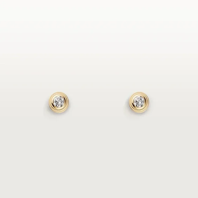 Diamants Legers Örhängen XS – Gult guld, diamanter – Cartier Diamants Legers Örhängen XS – Gult guld, diamanter – Cartier