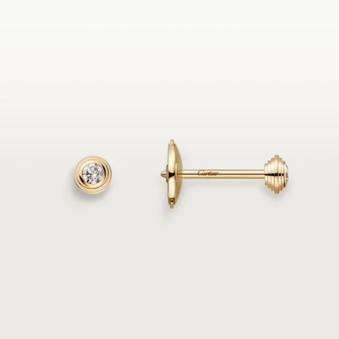 Diamants Legers Örhängen XS – Gult guld, diamanter – Cartier Diamants Legers Örhängen XS – Gult guld, diamanter – Cartier