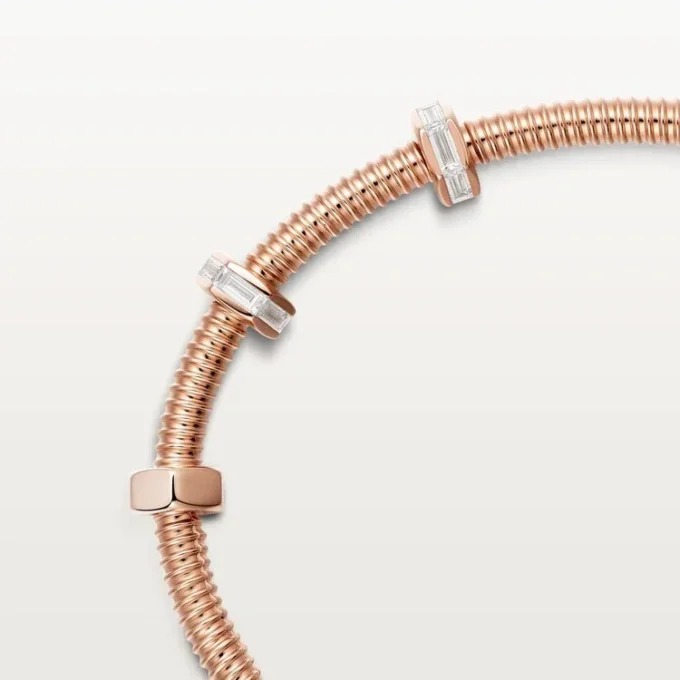 Ecrou De Cartier-armband, diamanter Ecrou De Cartier-armband, diamanter