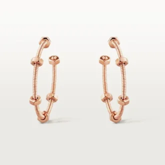 Ecrou De Cartier Örhängen – Roséguld – Cartier