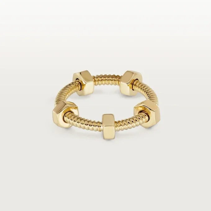 Ecrou De Cartier-ring – gult guld – Cartier