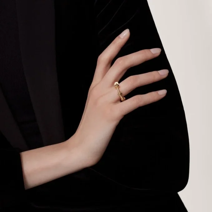 Ecrou De Cartier-ring – gult guld – Cartier