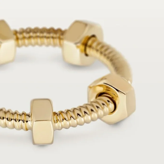 Ecrou De Cartier-ring – gult guld – Cartier