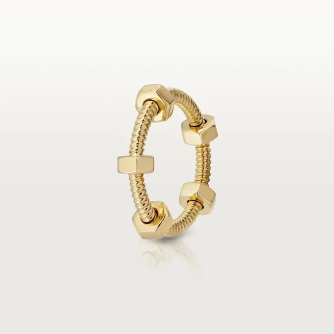 Ecrou De Cartier-ring – gult guld – Cartier