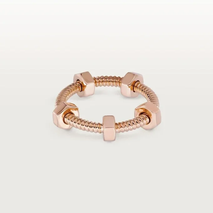 Ecrou De Cartier-ring – Roséguld – Cartier