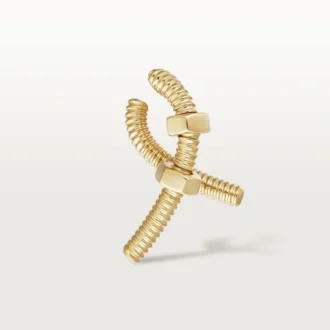 Ecrou De Cartier vänster örhänge – gult guld – Cartier