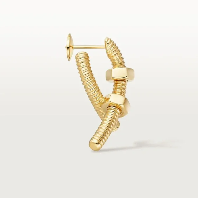 Ecrou De Cartier vänster örhänge – gult guld – Cartier Ecrou De Cartier vänster örhänge – gult guld – Cartier