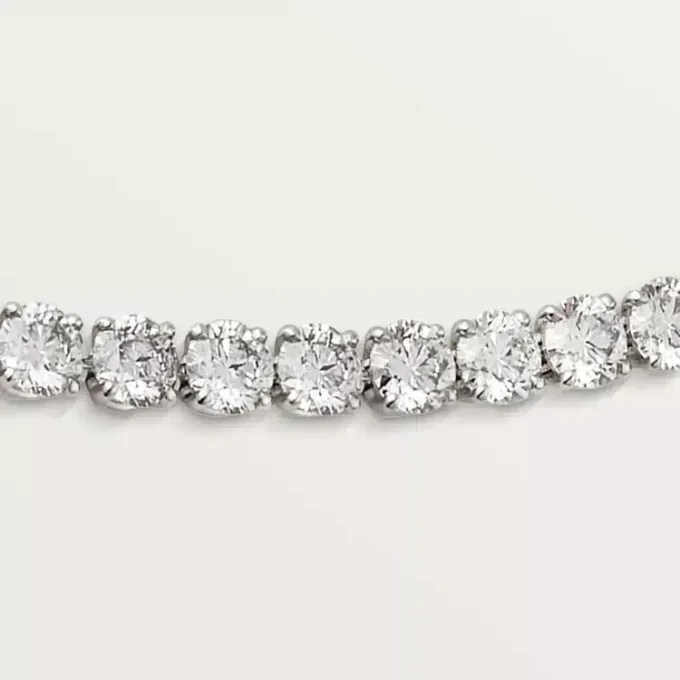 Essential Lines-halsband – platina, diamanter – Cartier Essential Lines-halsband – platina, diamanter – Cartier