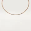 Essential Lines-halsband – Roséguld, diamanter – Cartier