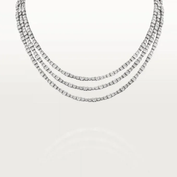 Essential Lines-halsband – vitguld, diamanter – Cartier Essential Lines-halsband – vitguld, diamanter – Cartier