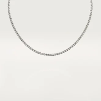 Lignes Essentielles-halsband, briljantslipade diamanter