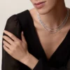 Essential Lines-halsband – vitguld, diamanter – Cartier Essential Lines-halsband – vitguld, diamanter – Cartier