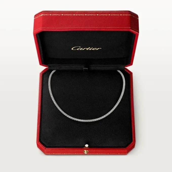Essential Lines-halsband – vitguld, diamanter – Cartier Essential Lines-halsband – vitguld, diamanter – Cartier