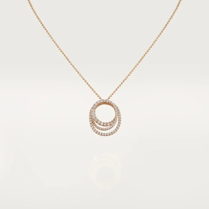 Etincelle De Cartier-halsband – Roséguld, diamanter – Cartier Etincelle De Cartier-halsband – Roséguld, diamanter – Cartier