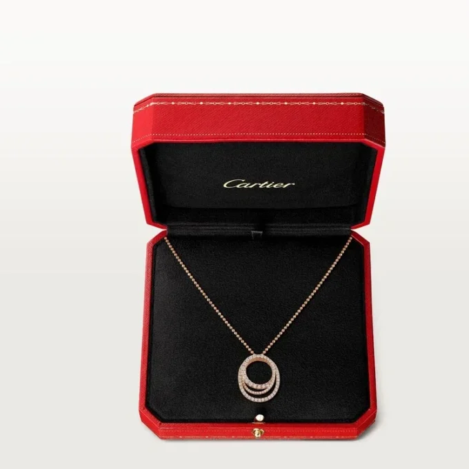 Etincelle De Cartier-halsband – Roséguld, diamanter – Cartier Etincelle De Cartier-halsband – Roséguld, diamanter – Cartier