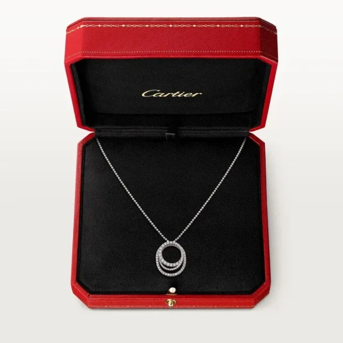 Etincelle De Cartier-halsband – vitguld, diamanter – Cartier Etincelle De Cartier-halsband – vitguld, diamanter – Cartier