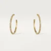 Etincelle De Cartier örhängen – gult guld, diamanter – Cartier Etincelle De Cartier örhängen – gult guld, diamanter – Cartier