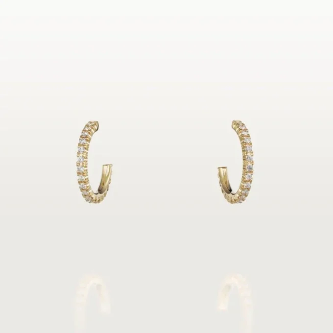 Etincelle De Cartier örhängen – gult guld, diamanter – Cartier Etincelle De Cartier örhängen – gult guld, diamanter – Cartier