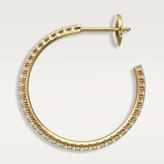 Etincelle De Cartier örhängen – gult guld, diamanter – Cartier