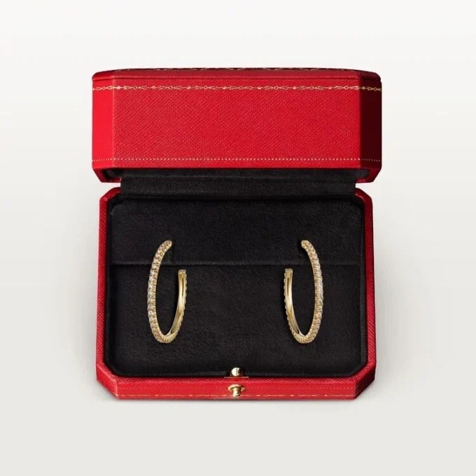 Etincelle De Cartier örhängen – gult guld, diamanter – Cartier Etincelle De Cartier örhängen – gult guld, diamanter – Cartier