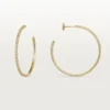 Etincelle De Cartier örhängen – gult guld, diamanter – Cartier Etincelle De Cartier örhängen – gult guld, diamanter – Cartier