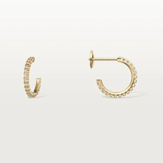 Etincelle De Cartier örhängen – gult guld, diamanter – Cartier Etincelle De Cartier örhängen – gult guld, diamanter – Cartier