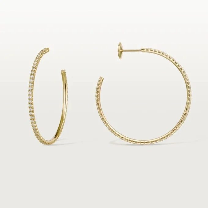 Etincelle De Cartier örhängen – gult guld, diamanter – Cartier Etincelle De Cartier örhängen – gult guld, diamanter – Cartier