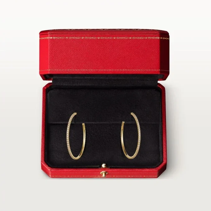 Etincelle De Cartier örhängen – gult guld, diamanter – Cartier Etincelle De Cartier örhängen – gult guld, diamanter – Cartier