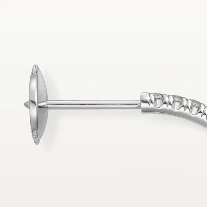 Etincelle De Cartier örhängen, medelstor modell – vitguld, diamanter – Cartier Etincelle De Cartier örhängen, medelstor modell – vitguld, diamanter – Cartier