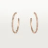 Etincelle De Cartier örhängen – rosa guld, diamanter – Cartier Etincelle De Cartier örhängen – rosa guld, diamanter – Cartier