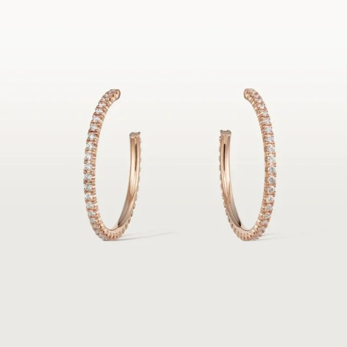 Etincelle De Cartier örhängen – rosa guld, diamanter – Cartier Etincelle De Cartier örhängen – rosa guld, diamanter – Cartier