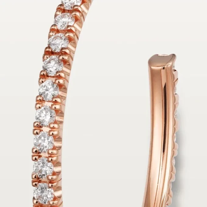 Etincelle De Cartier örhängen – rosa guld, diamanter – Cartier Etincelle De Cartier örhängen – rosa guld, diamanter – Cartier