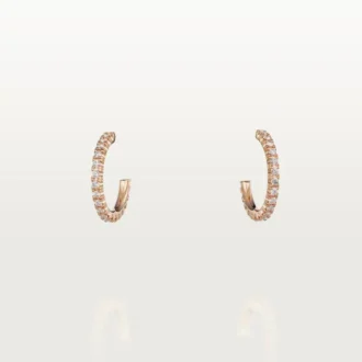 Etincelle De Cartier örhängen – Roséguld, diamanter – Cartier