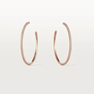Etincelle De Cartier örhängen – Roséguld, diamanter – Cartier