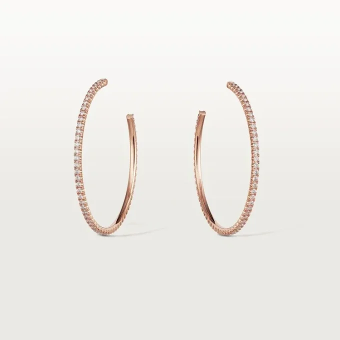Etincelle De Cartier örhängen – Roséguld, diamanter – Cartier Etincelle De Cartier örhängen – Roséguld, diamanter – Cartier